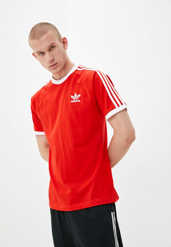 

Футболка adidas Originals, Красный, 3-STRIPES TEE