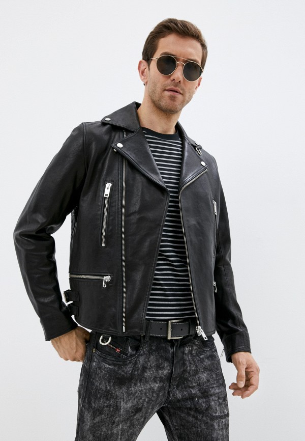 

Куртка кожаная Diesel, Черный