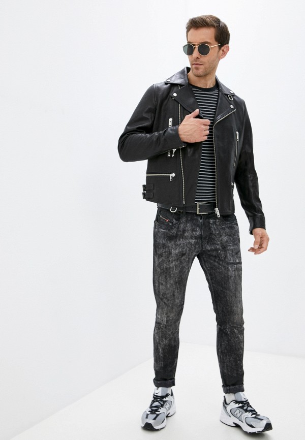 фото Куртка кожаная diesel