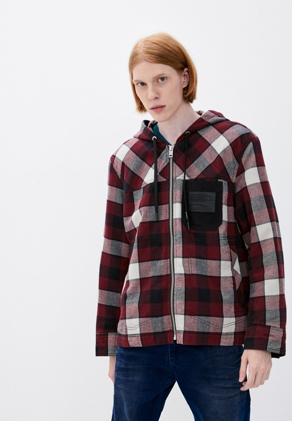 

Куртка утепленная Diesel, Бордовый