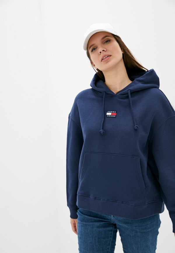 

Худи Tommy Jeans, Синий, CURVE