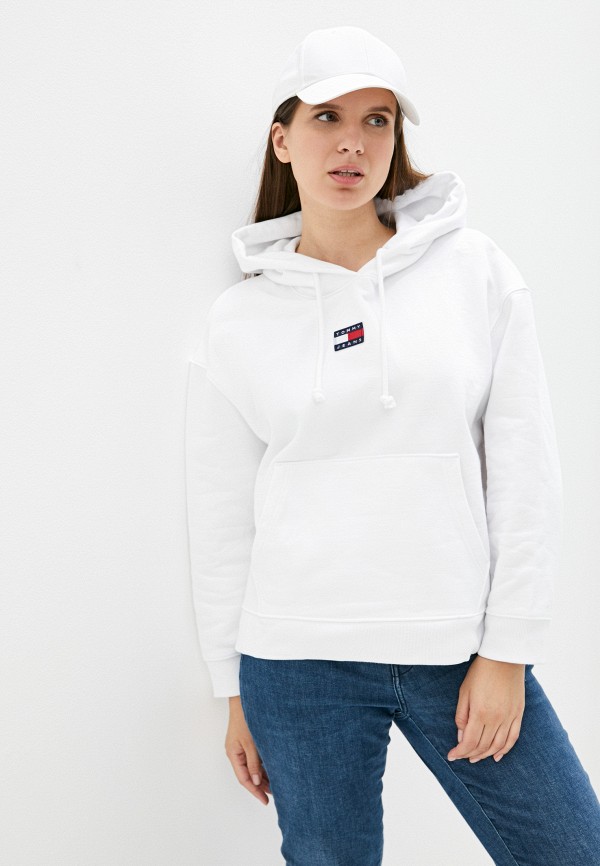 

Худи Tommy Jeans, Белый, CURVE
