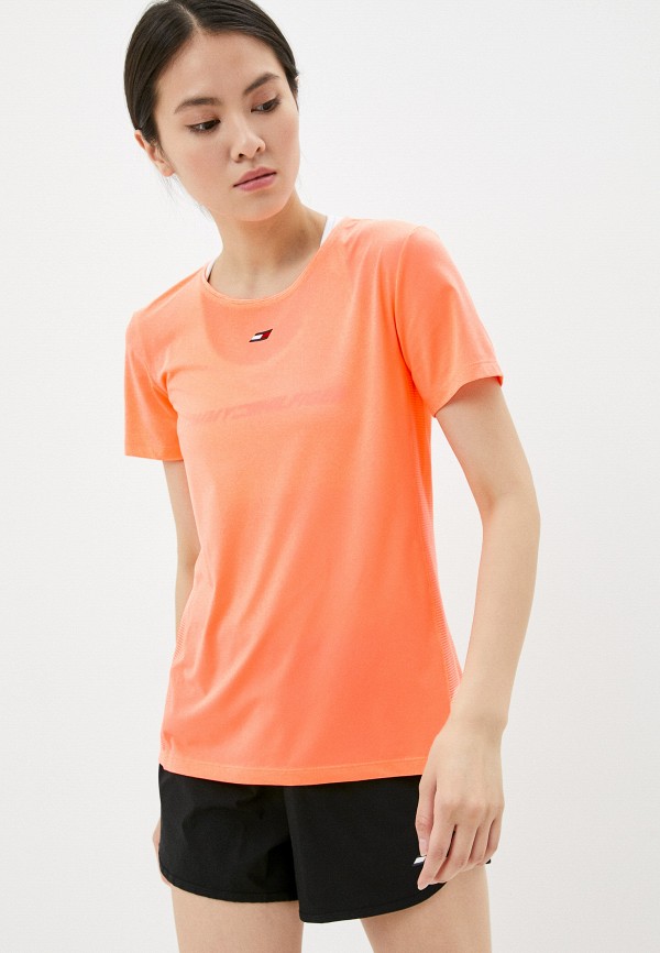 

Футболка спортивная Tommy Hilfiger, Коралловый, SPORT