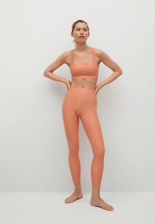 

Топ спортивный Mango, Коралловый, Mango RTLAAK256701