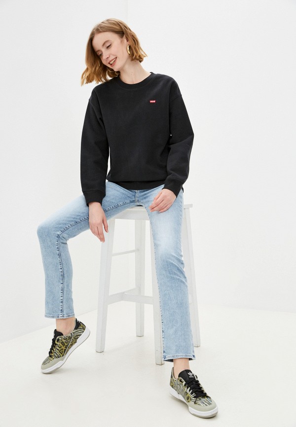 

Свитшот Levi's®, Черный, STANDARD CREW