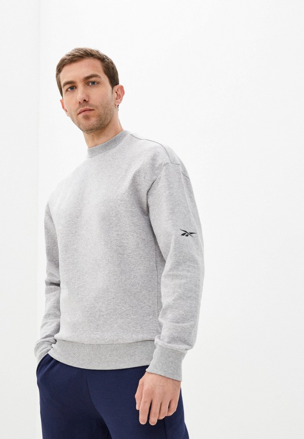 

Свитшот Reebok, Серый, TS DREAMBLEND COTTON CREW
