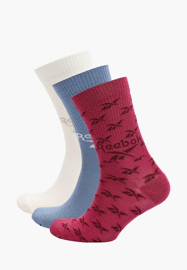 

Носки 3 пары Reebok Classic, Разноцветный, CL FO CREW SOCK 3P