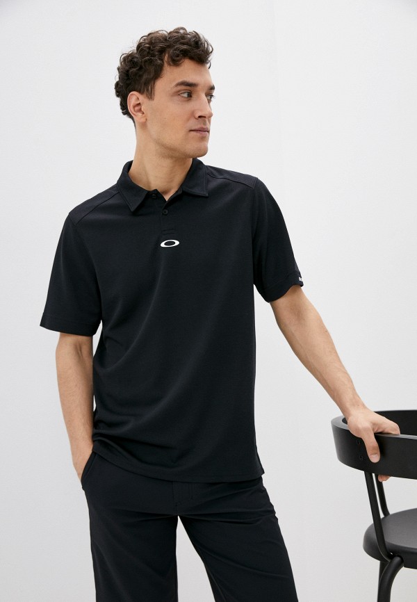

Поло Oakley, Черный, AERO ELLIPSE POLO