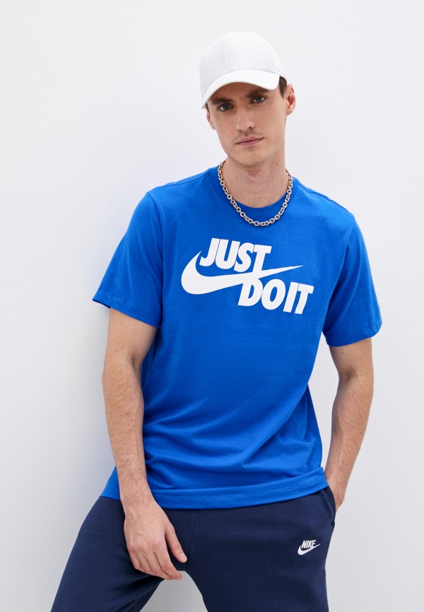 

Футболка Nike, Синий, M NSW TEE JUST DO IT SWOOSH