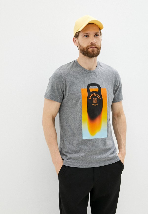 

Футболка Bikkembergs, Серый, Bikkembergs RTLAAK365401