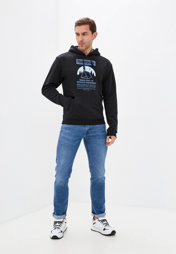

Худи Reebok Classic, Черный, CL CAMPING GRAPHIC HOODIE