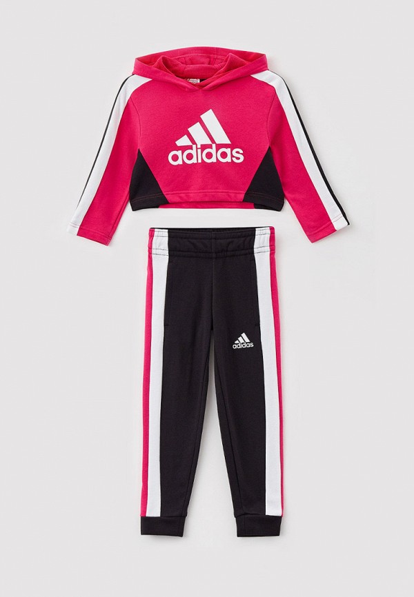 

Костюм спортивный adidas, Разноцветный, G HoodedCROP TS