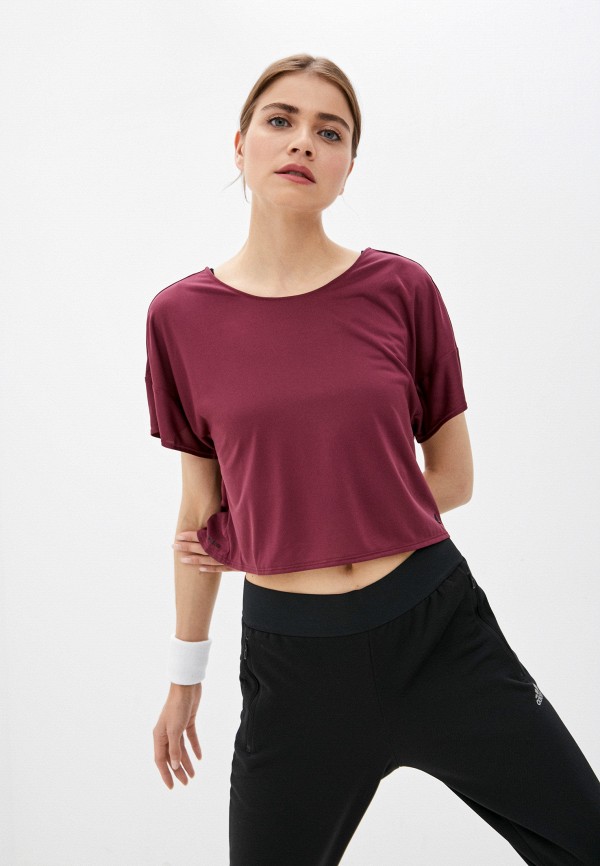 

Футболка спортивная adidas, Бордовый, adidas RTLAAK378401
