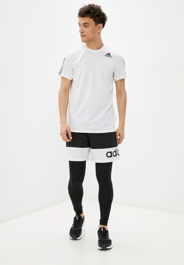 

Футболка спортивная adidas, Белый, AERO3S TEE PB