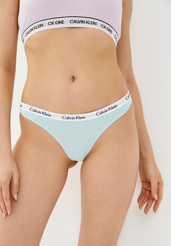 

Трусы Calvin Klein Underwear, Бирюзовый, THONG