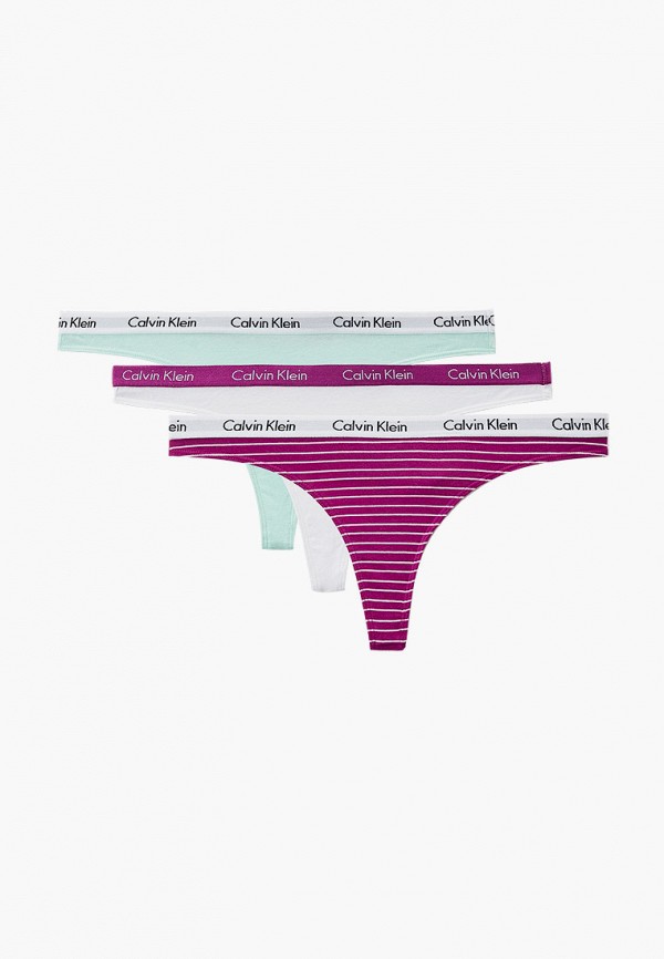 

Трусы 3 шт. Calvin Klein Underwear, Белый;зеленый;фиолетовый, Calvin Klein Underwear RTLAAK389201