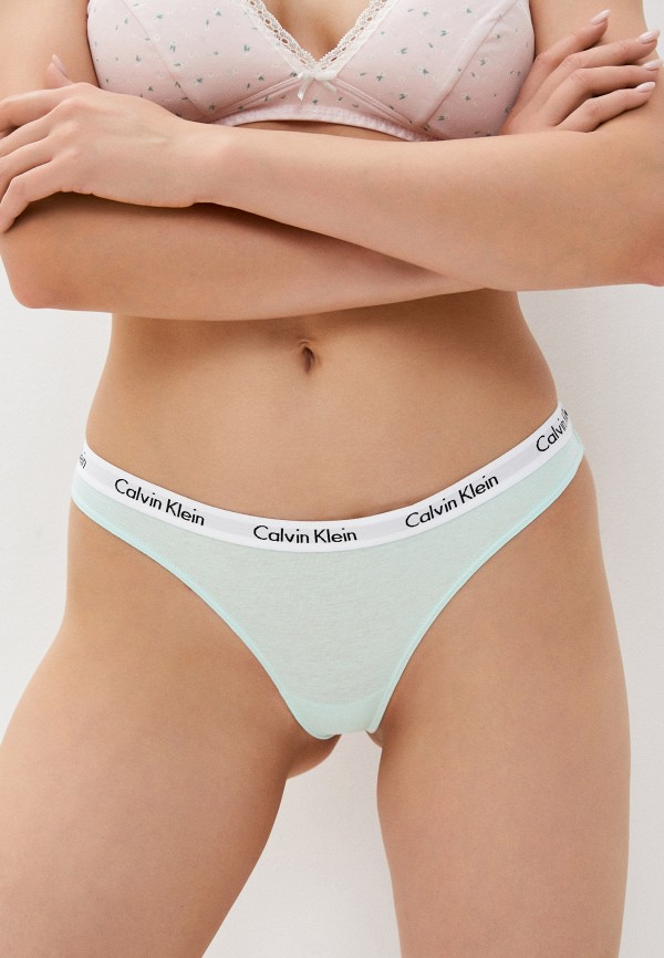 

Трусы 3 шт. Calvin Klein Underwear, Разноцветный, THONG
