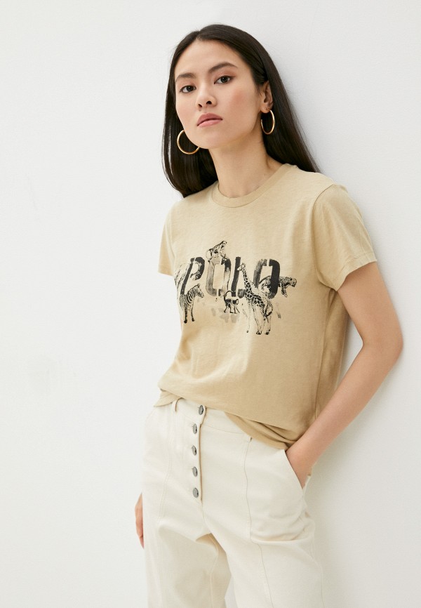 

Футболка Polo Ralph Lauren, Бежевый