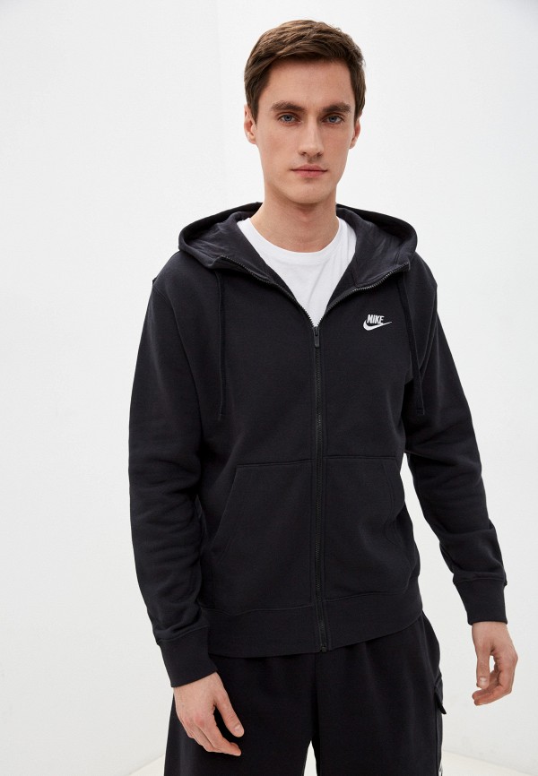 

Толстовка Nike, Черный, SPORTSWEAR CLUB FLEECE MEN'S FULL-ZIP HOODIE