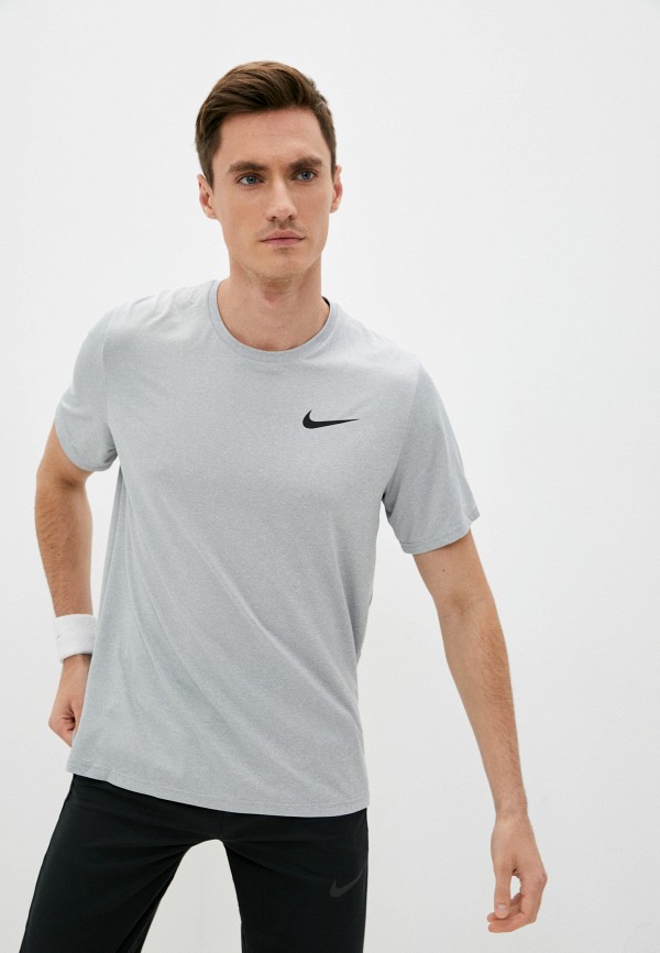 

Футболка спортивная Nike, Серый, M NP DF HPR DRY TOP SS