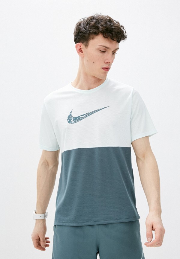 

Футболка спортивная Nike, Разноцветный, M NK BREATHE RUN TOP SS WR GX