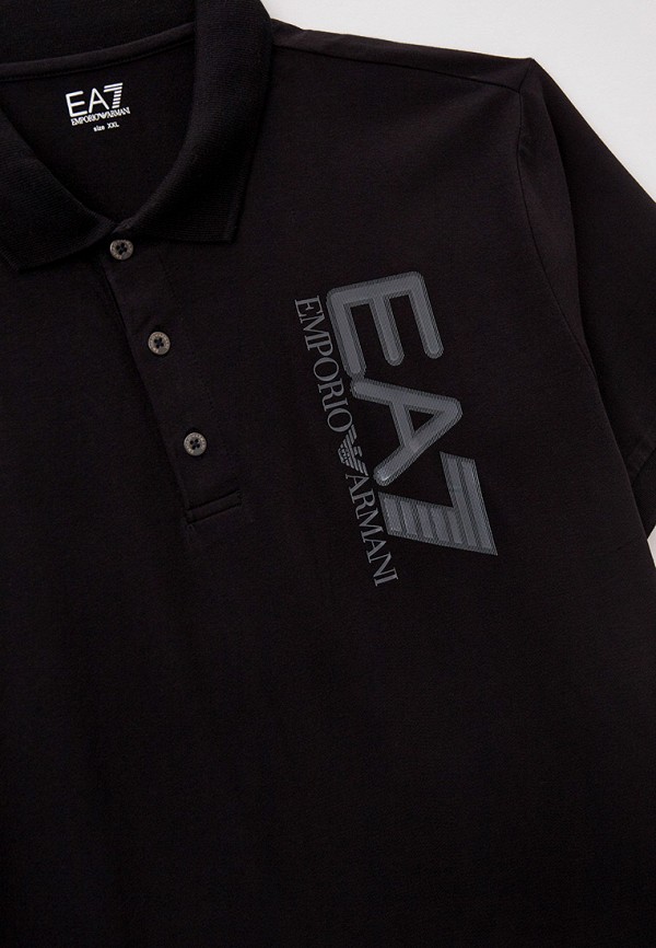 

Поло EA7, Черный