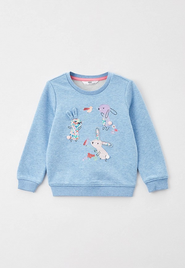 

Свитшот Marks & Spencer, Голубой, Marks & Spencer RTLAAK498301