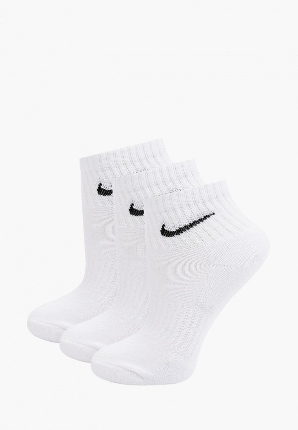 

Носки 3 пары Nike, Белый, U NK EVERYDAY CUSH ANKLE 3PR