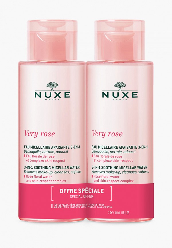 

Набор для ухода за лицом Nuxe, VERY ROSE 400 мл х 2