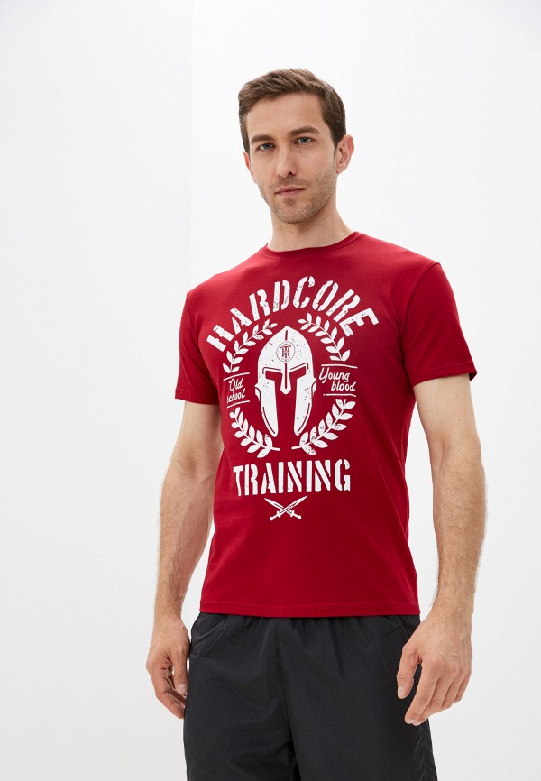 

Футболка Hardcore Training, Красный, Helmet Bordeaux T-Shirt