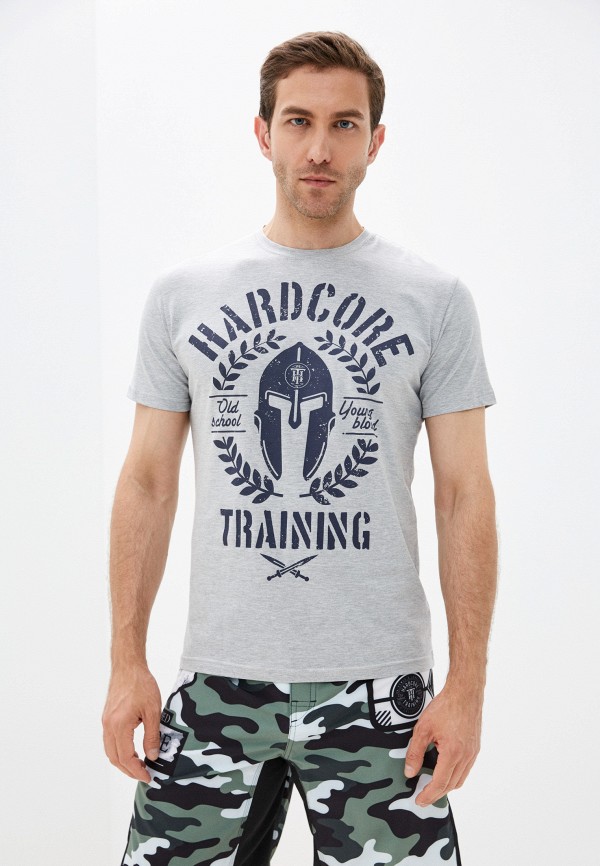

Футболка Hardcore Training, Серый, Hexagon
