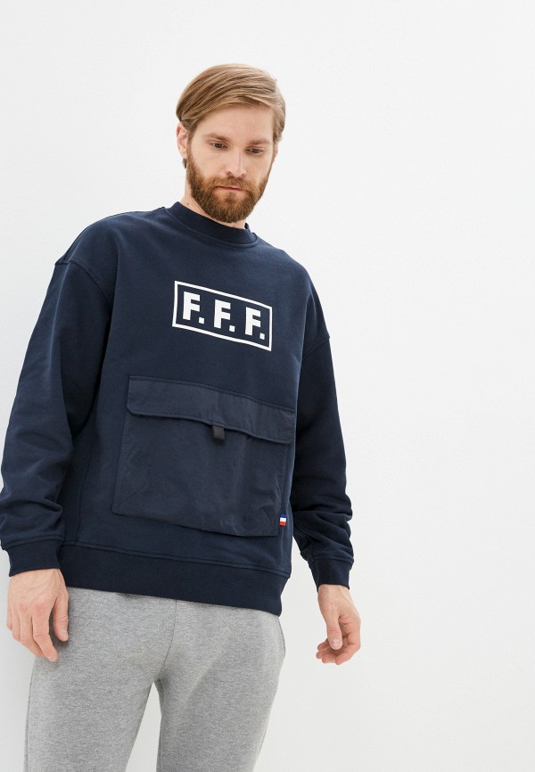 

Свитшот Nike, Синий, FFF U NK QUEST FLC CREW LS