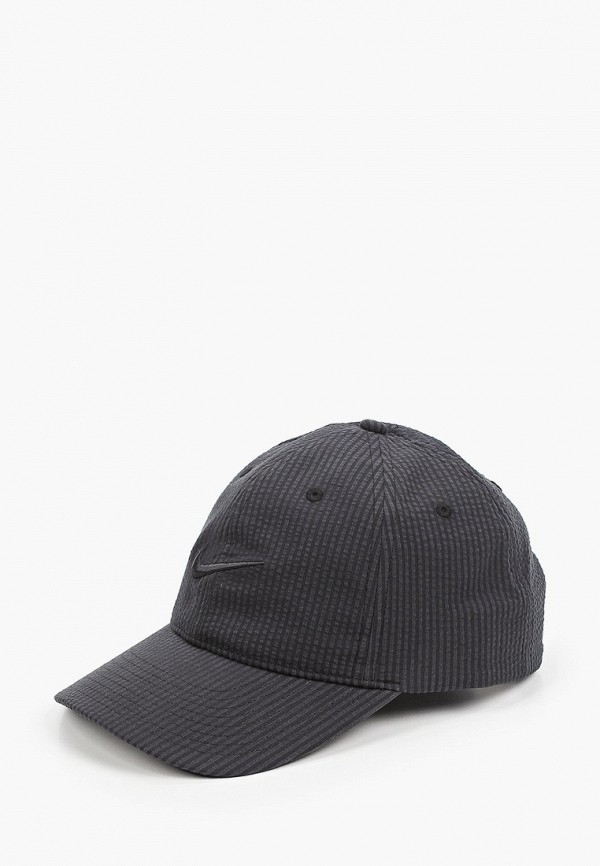 

Бейсболка Nike, Серый, U NK H86 FLATBILL SEERSUCKER