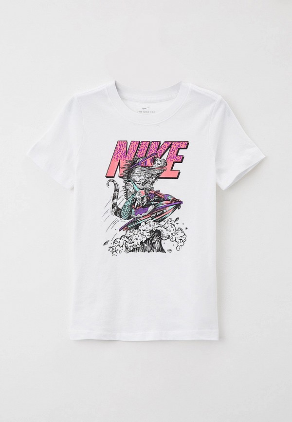 

Футболка Nike, Белый, B NSW TEE BEACH NIKE BLOCK