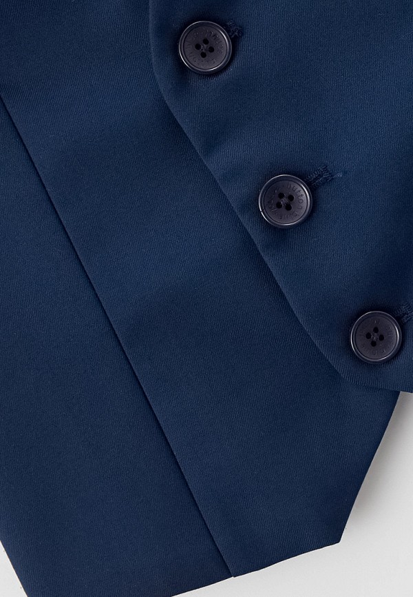 фото Жилет button blue