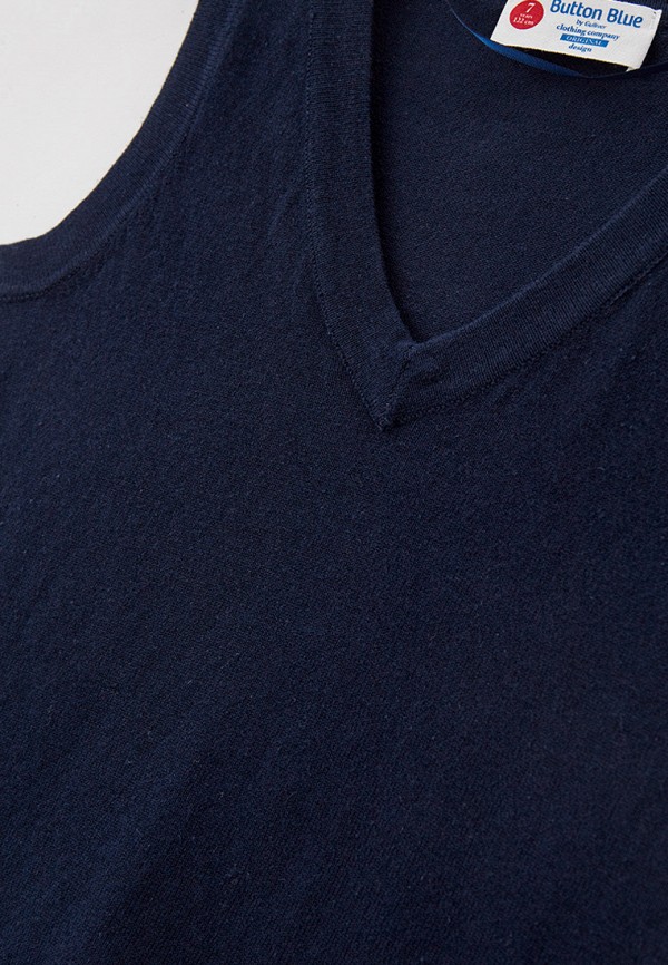 фото Жилет button blue