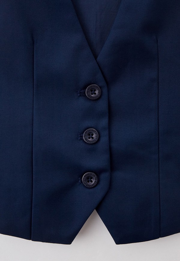 фото Жилет button blue