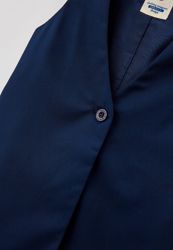 фото Жилет button blue