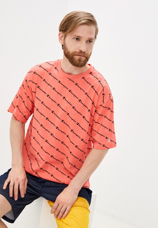 

Футболка Champion, Коралловый, LEGACY Crewneck T-Shirt