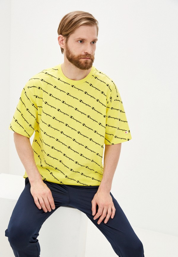 

Футболка Champion, Желтый, LEGACY Crewneck T-Shirt