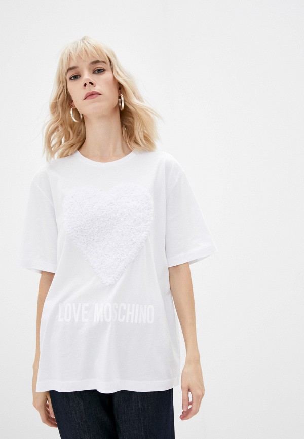 

Футболка Love Moschino, Белый