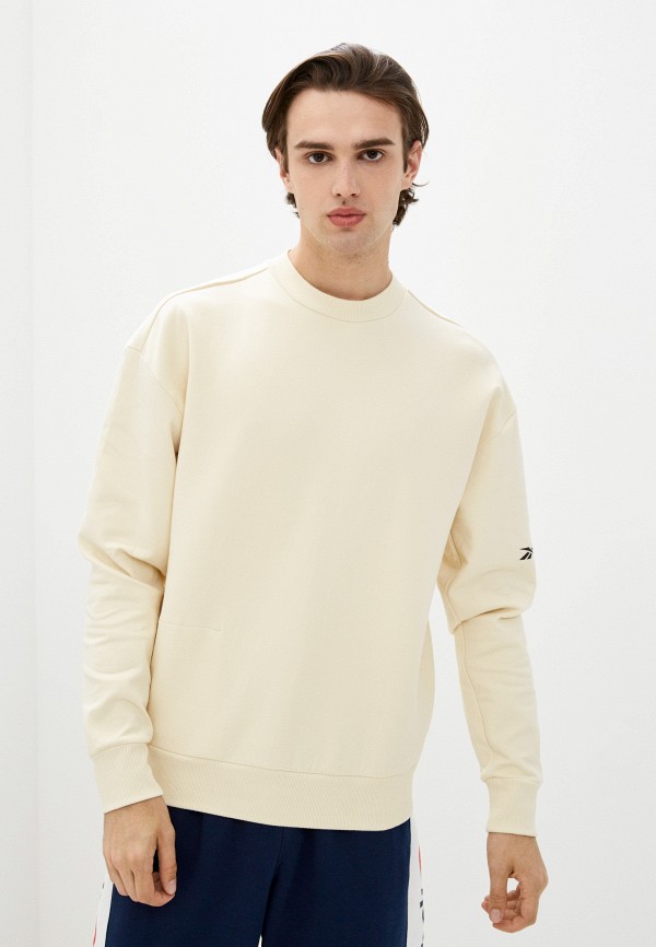 

Свитшот Reebok, Бежевый, TS DREAMBLEND COTTON CREW