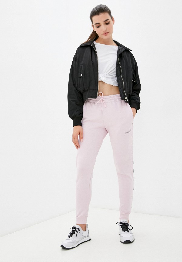 

Брюки спортивные Reebok, Розовый, PIPING PACK JOGGER