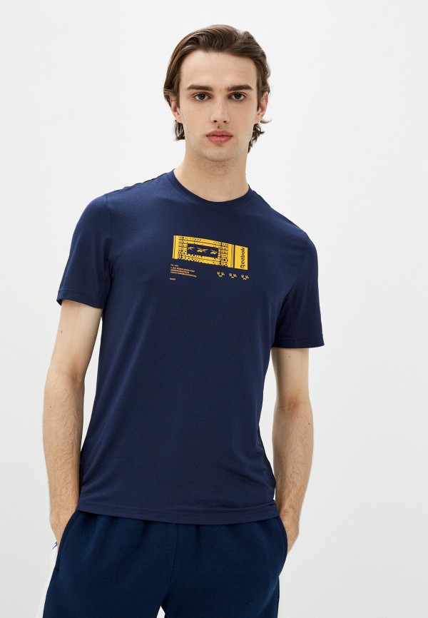 

Футболка Reebok, Синий, TS AC+DREAMBLEND SS TEE