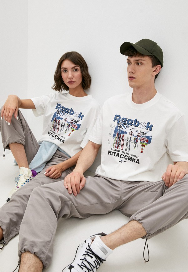 

Футболка Reebok Classic, Белый, CL INTL TEE NORTH