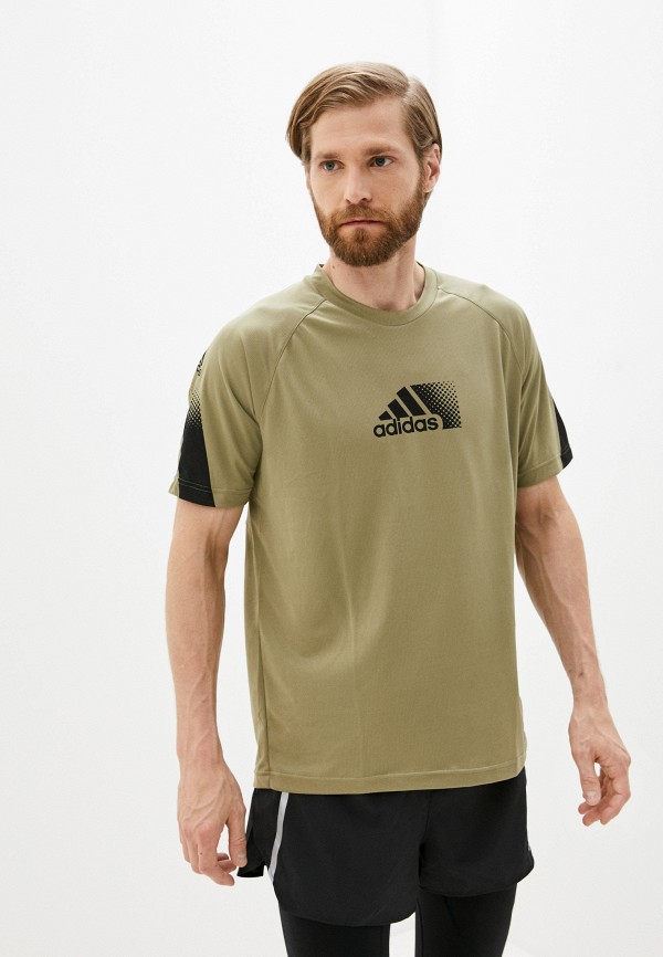 

Футболка спортивная adidas, Хаки, M SEASO T