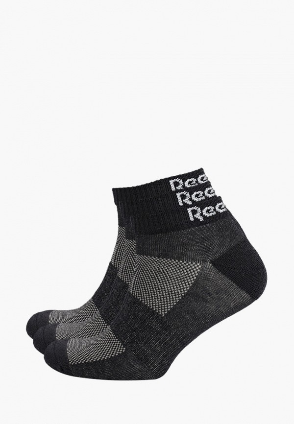 

Носки 3 пары Reebok, Серый, TE LOW CUT SOCK 3P