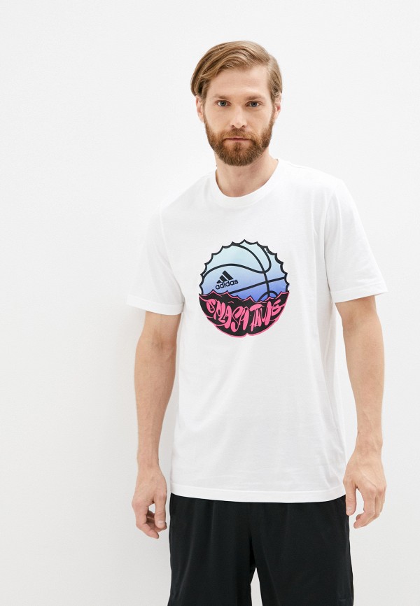 

Футболка adidas, Белый, SUMMER BCKT