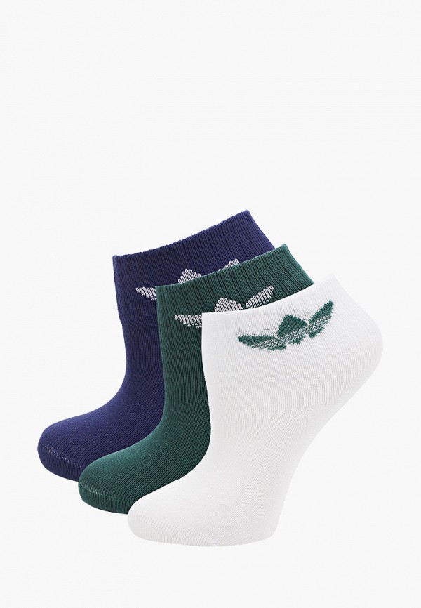 

Носки 3 пары adidas Originals, Разноцветный, KIDS ANKLE SOCK