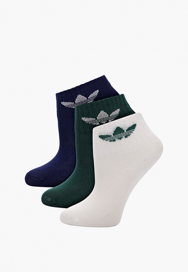 

Носки 3 пары adidas Originals, Разноцветный, KIDS ANKLE SOCK